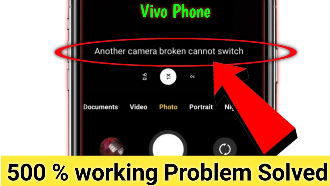 Another camera broken cannot switch vivo phone | vivo camera broken cannot switch | Camera Problem