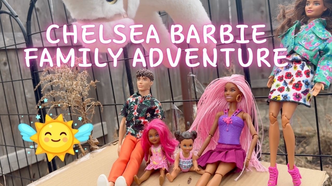 Chelsea Rides a Unicorn! 🦄 Barbie family best day ever!  🥰