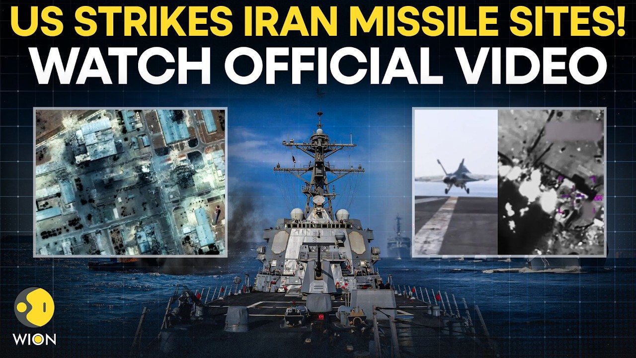 US Strikes Iran: US Bombs Iranian Ballistic Missile Sites | New Strike Footage Released | ORIGINALS