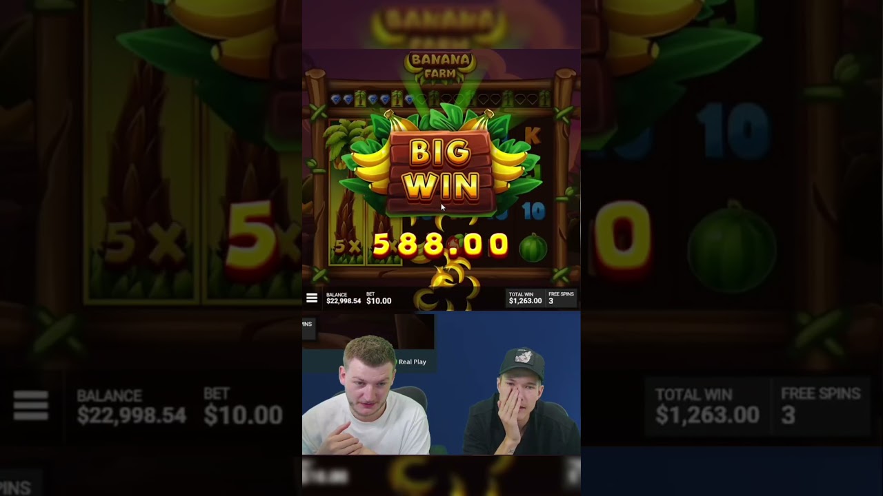 BANANA FARM JUST PAID MASSIVE WIN 🤯 