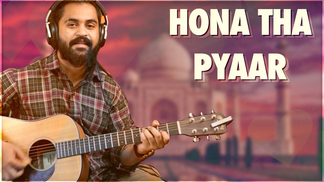 Hona Tha Pyar - Bol | Atif Aslam | Easy Guitar Lesson/Tutorial | Solo & Chords