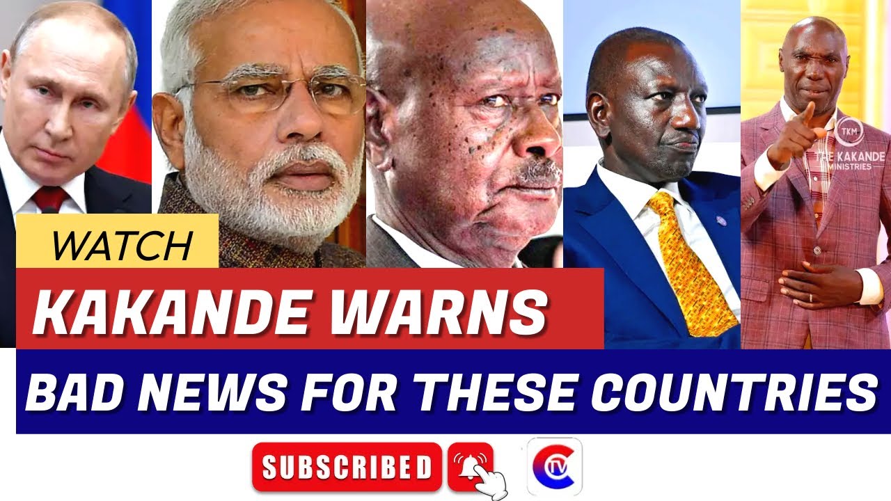 Prophet Kakande's Prophecy: Why We Need to Pray for Uganda, Kenya, and More