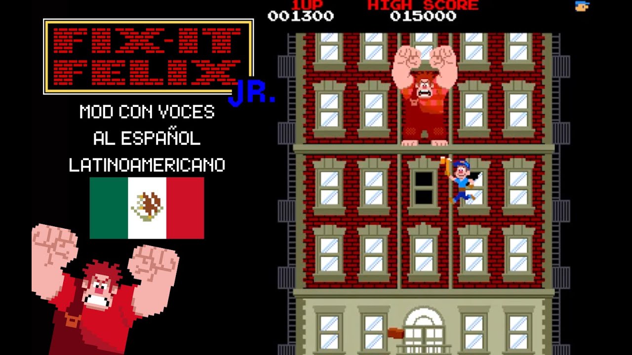 Repara-Félix Jr. (Fix-It Felix Jr.) MOD de voces al Español Latinoamericano (Actualizado: 15/09/25)