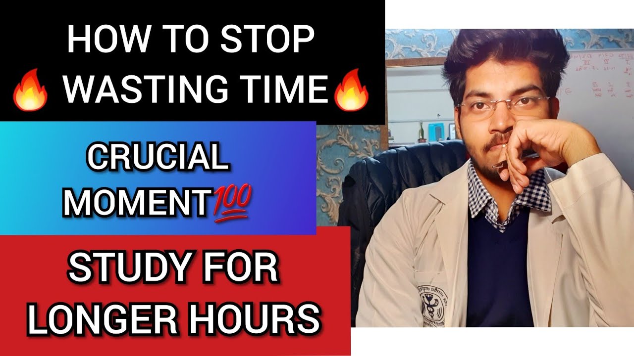 How to STOP WASTING TIME🔥💯|Excel In NEET 2020|By Aryan Raj Singh - NEET AIR 9