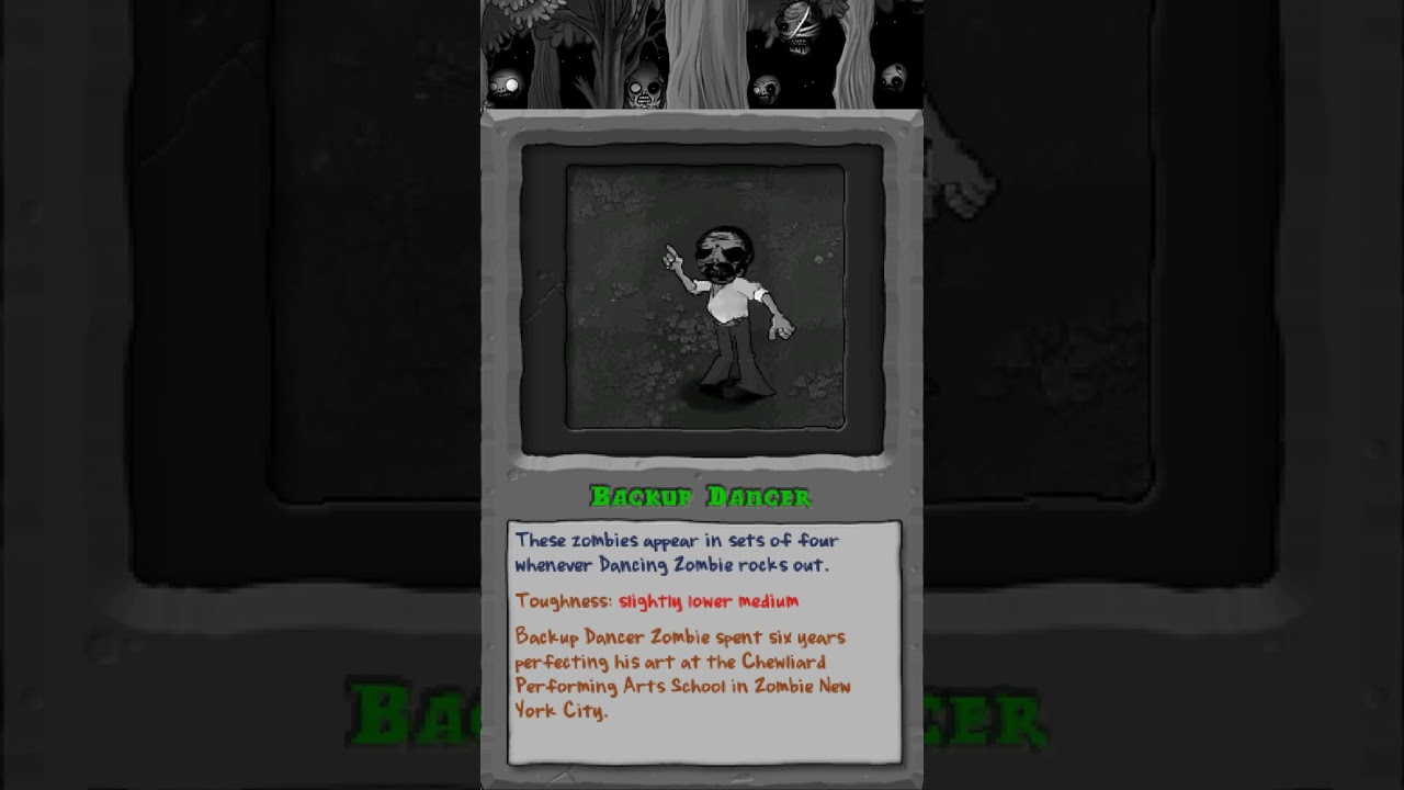 Plants vs Zombies Horror Edition Creppy Mod Almanac Zombies #pvz #pvzfusion  #gamenhp #pvzhybrid