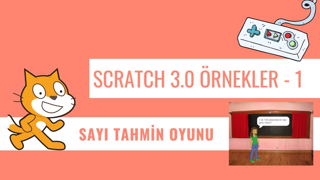 Scratch 3.0 Örnek Uygulamalar - 1: Sayı Tahmin Oyunu