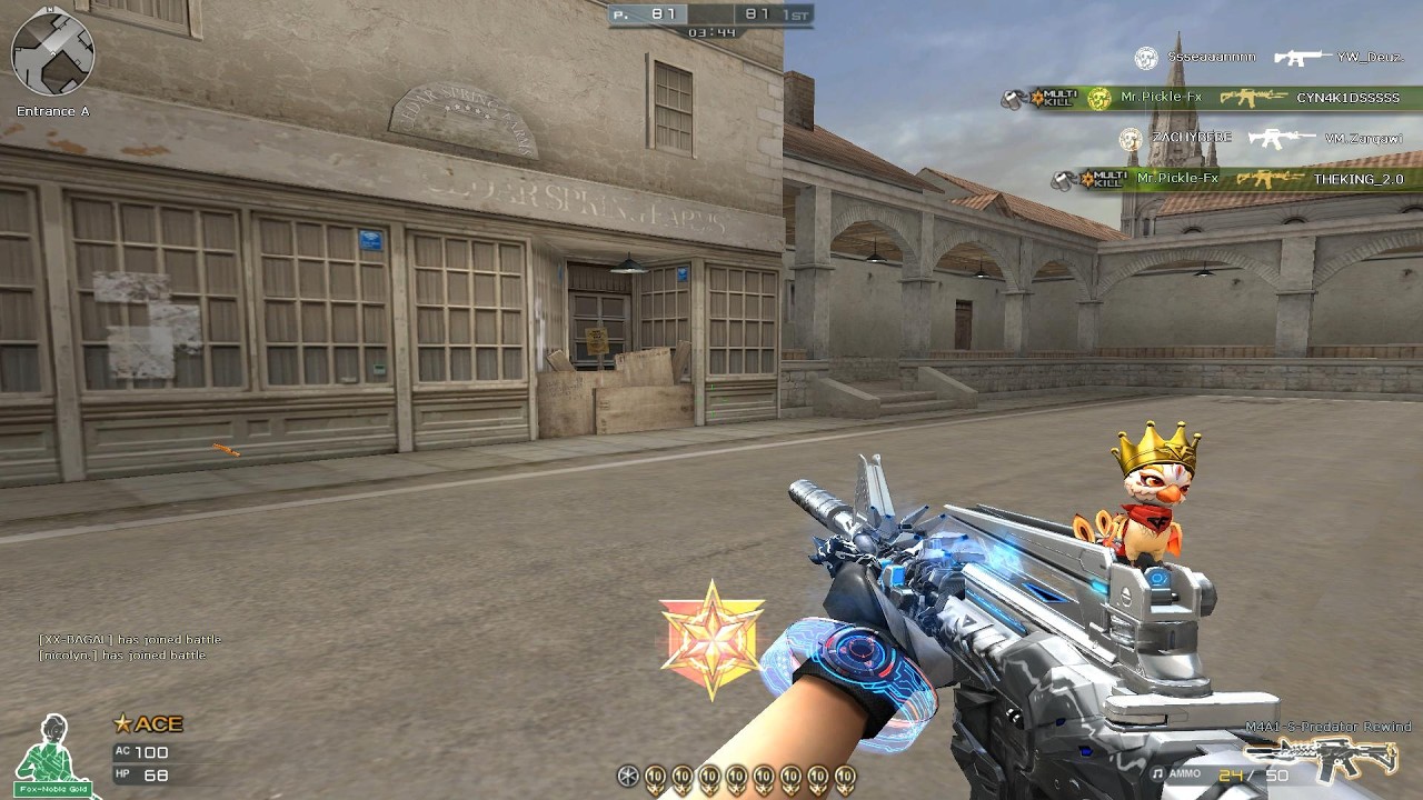 CFPH M4A1-S-Predator Rewind Gameplay (BlackWidow FFA)