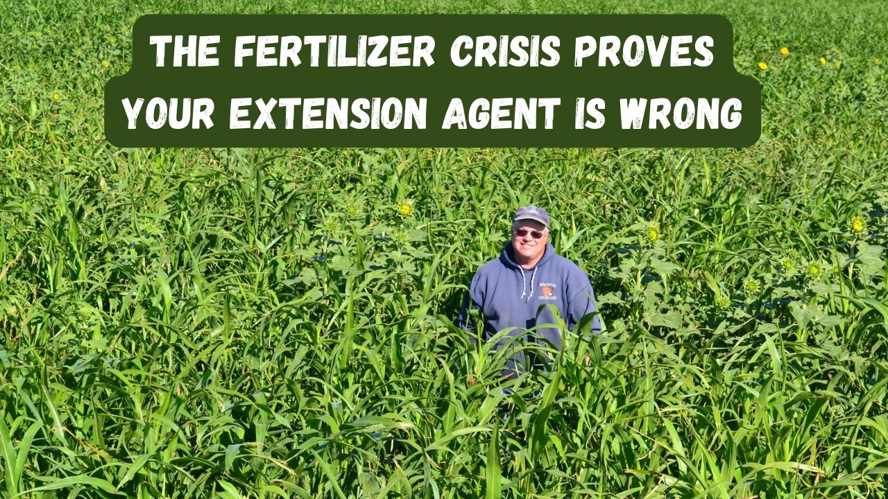 The Fertilizer Crisis Proves Your Extension Agent is Wrong