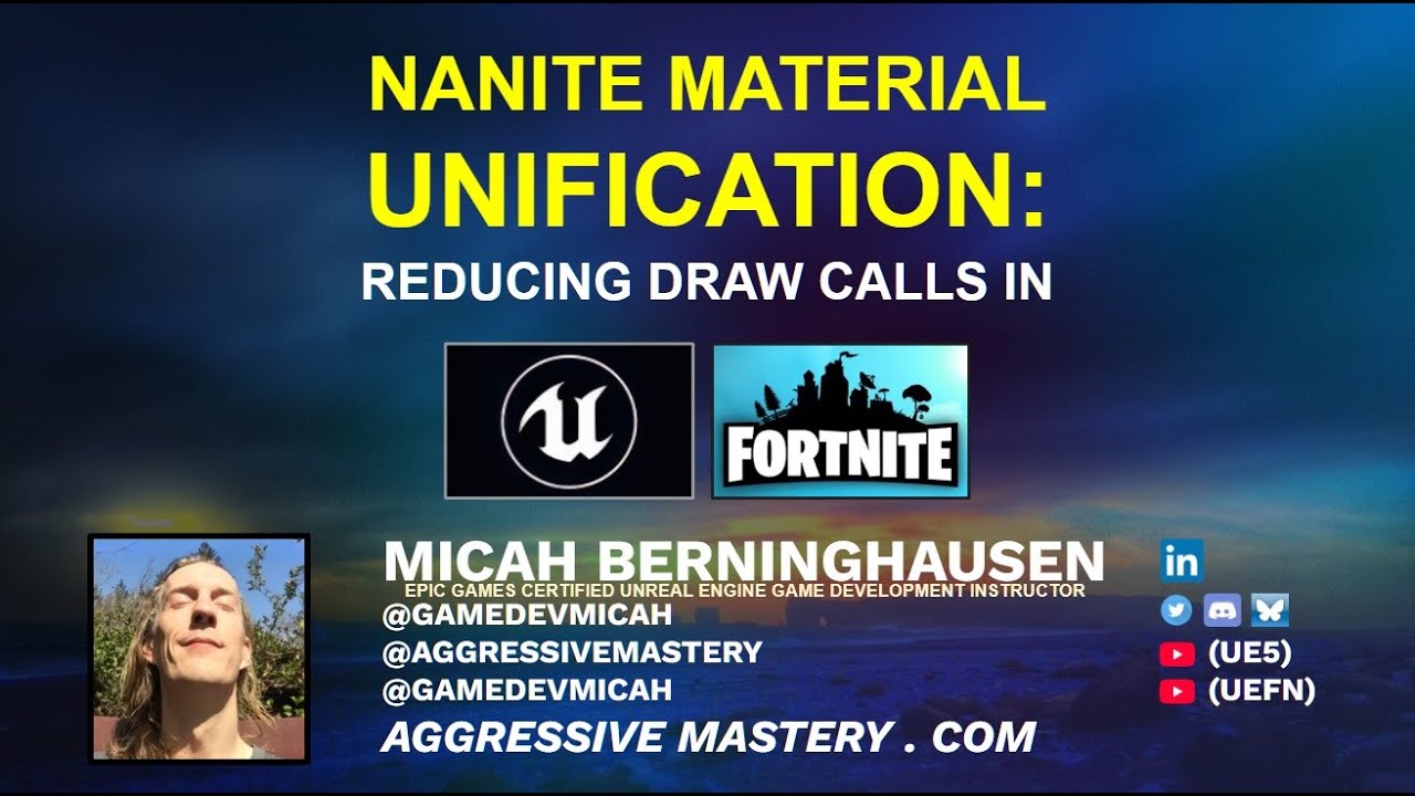 UNIFYING DRAW CALLS WITH COMBINED MATERIALS IN UNREAL ENGINE 5 AND UEFN FORTNITE