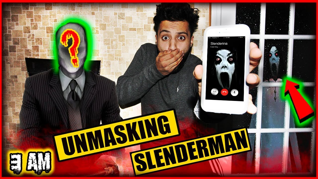 I Called SLENDERINA on FACETIME AT 3 am and Her DAD SLENDERMAN CAME TO SAVE HER!! SO I UNMASKED HIM!