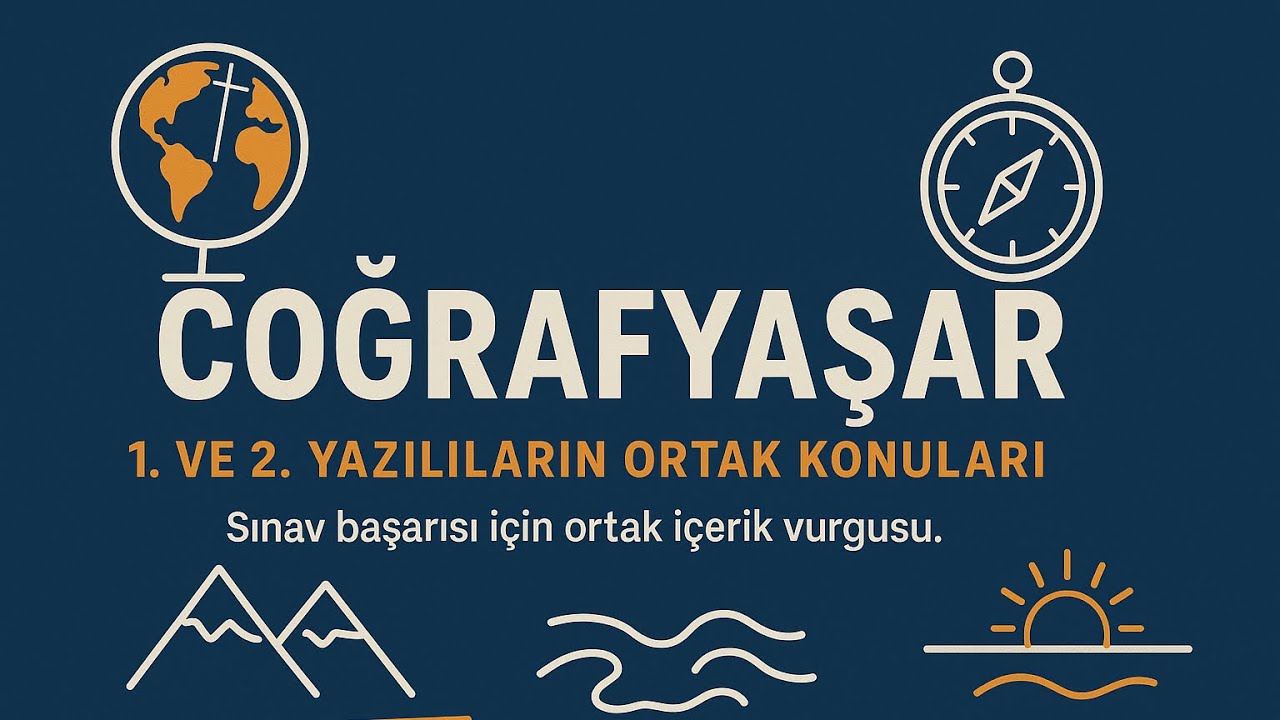 10.SINIF COĞRAFYA 1.DÖNEM 1.VE 2.YAZILI ORTAK KONULAR. YAKINDA 2 YAZILI DAHA YÜKLENECEK.#coğrafyaşar