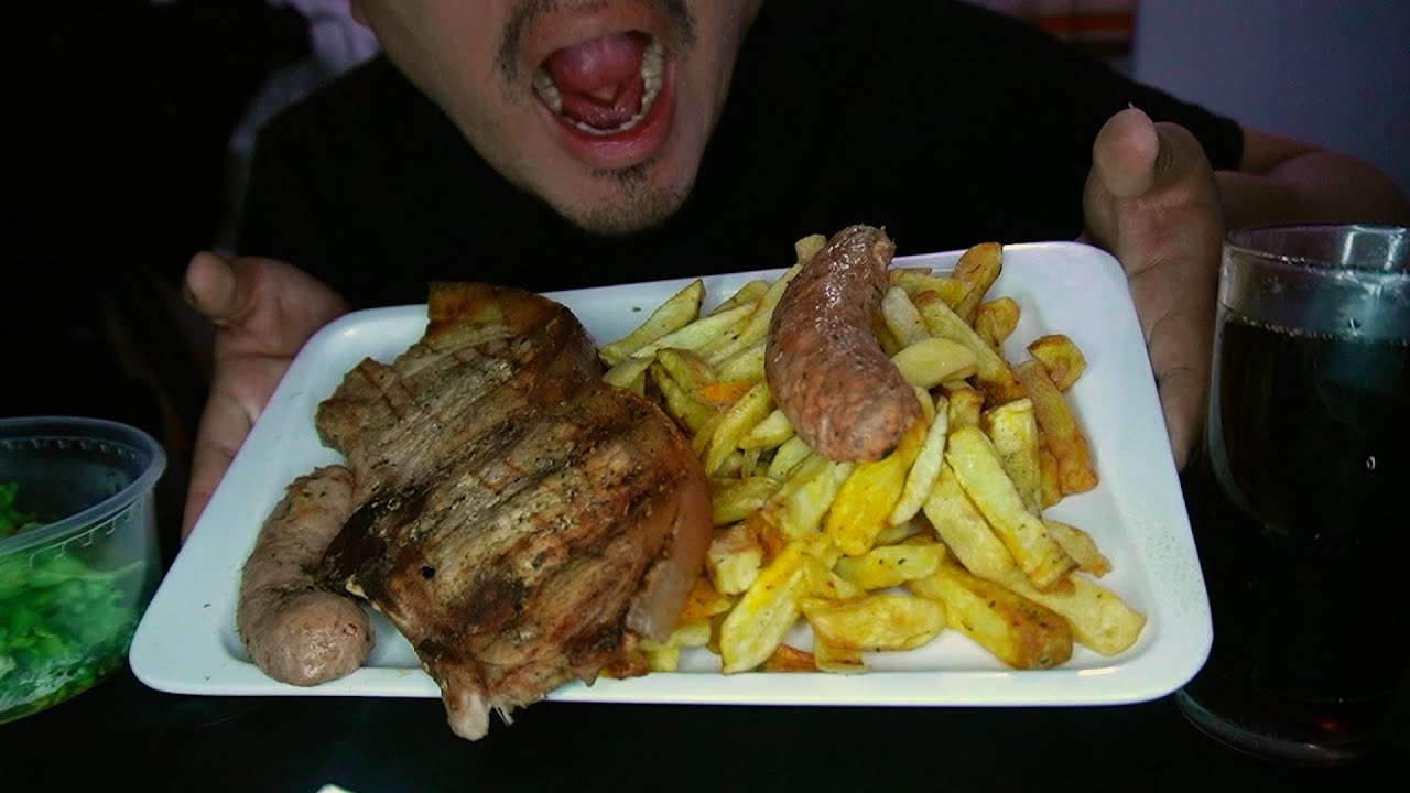 ASMR parrilla de cerdo/chancho | español