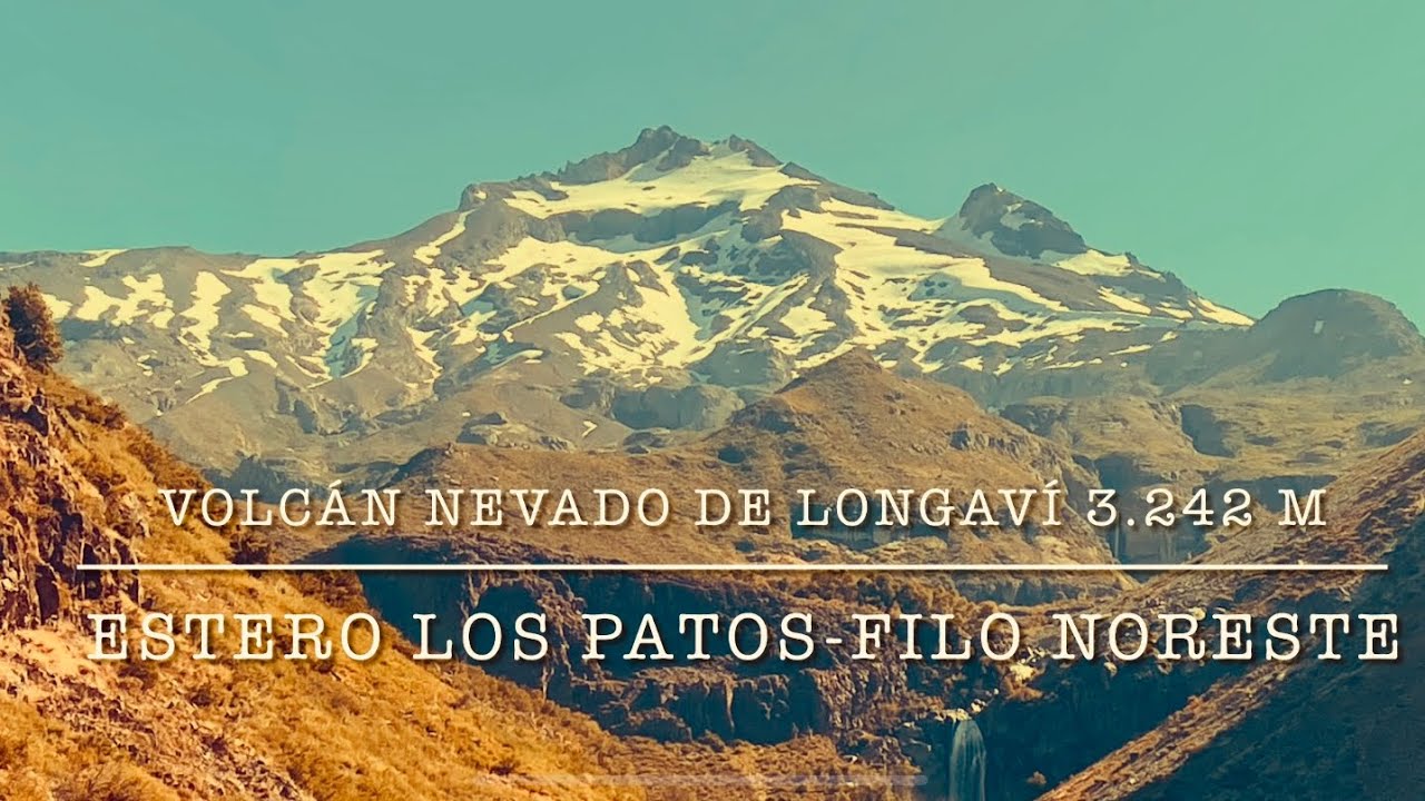 Ascensión Volcán Nevado de Longaví 3.242 msnm. Ruta cajón Los Patos filo Norteste.