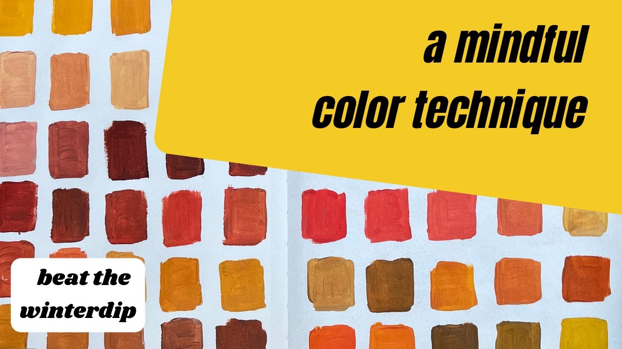 learning to use a mother  color, art tutorial