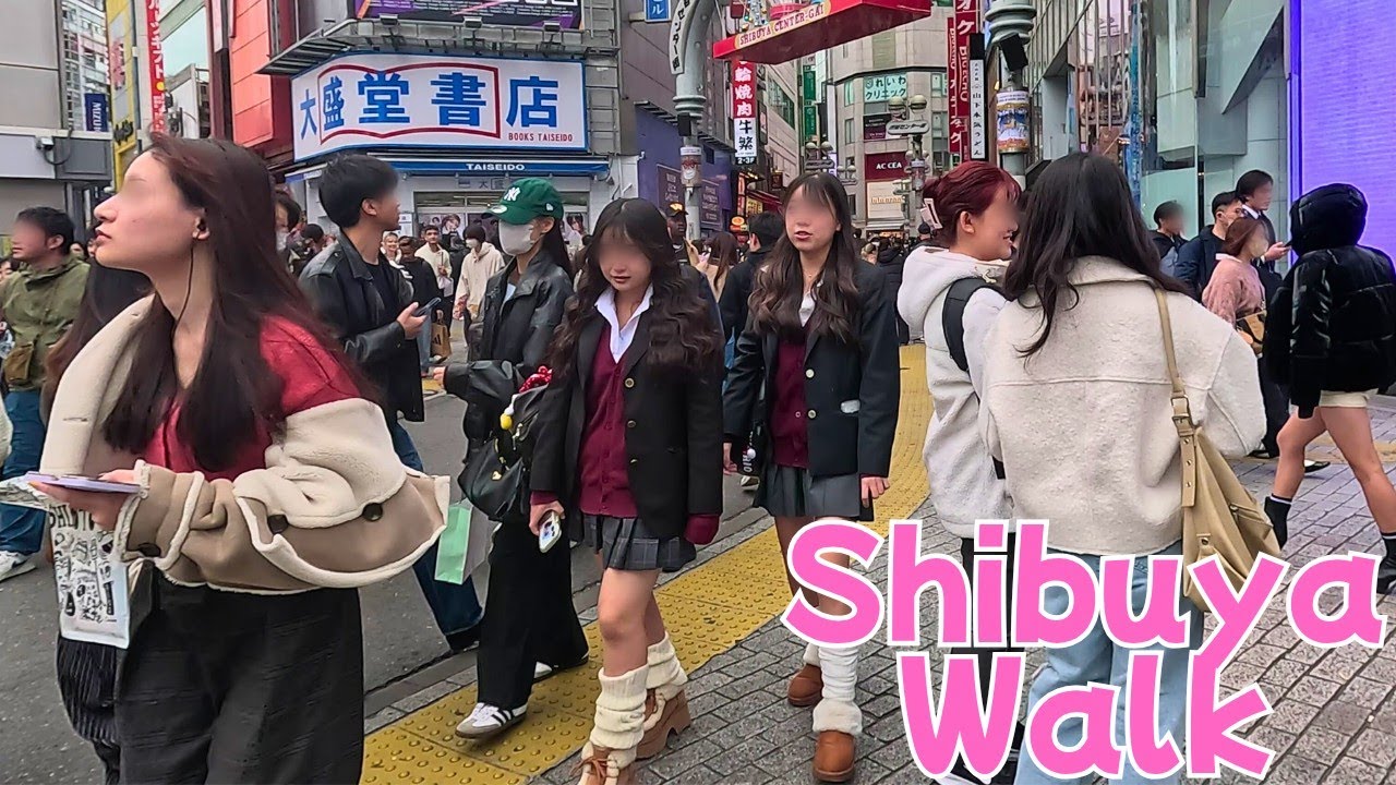 【Shibuya】Tokyo Street Walk 37min【4K】