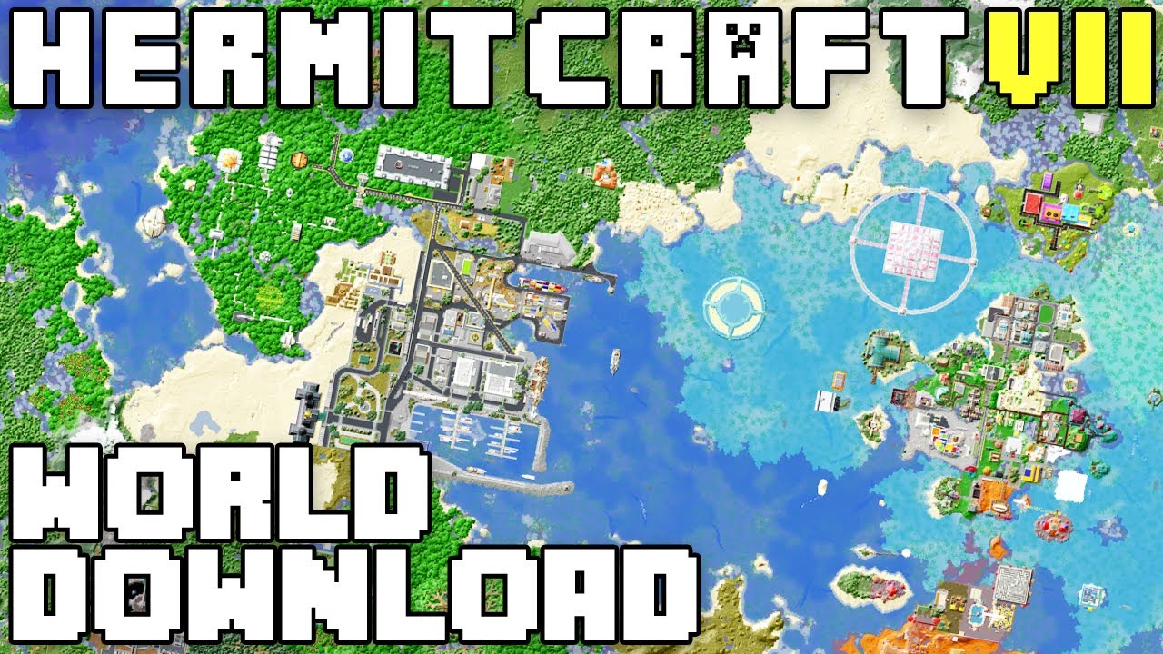 Hermitcraft VII Season Seven World Download для Java и Bedrock