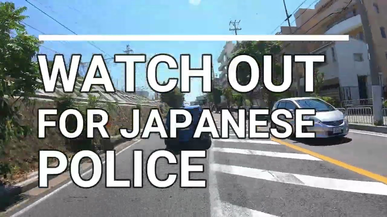 WATCH OUT FOR JAPANESE POLICE! OBEY TRAFFIC RULES! #japan #police #traffic #lifeinjapan #警察