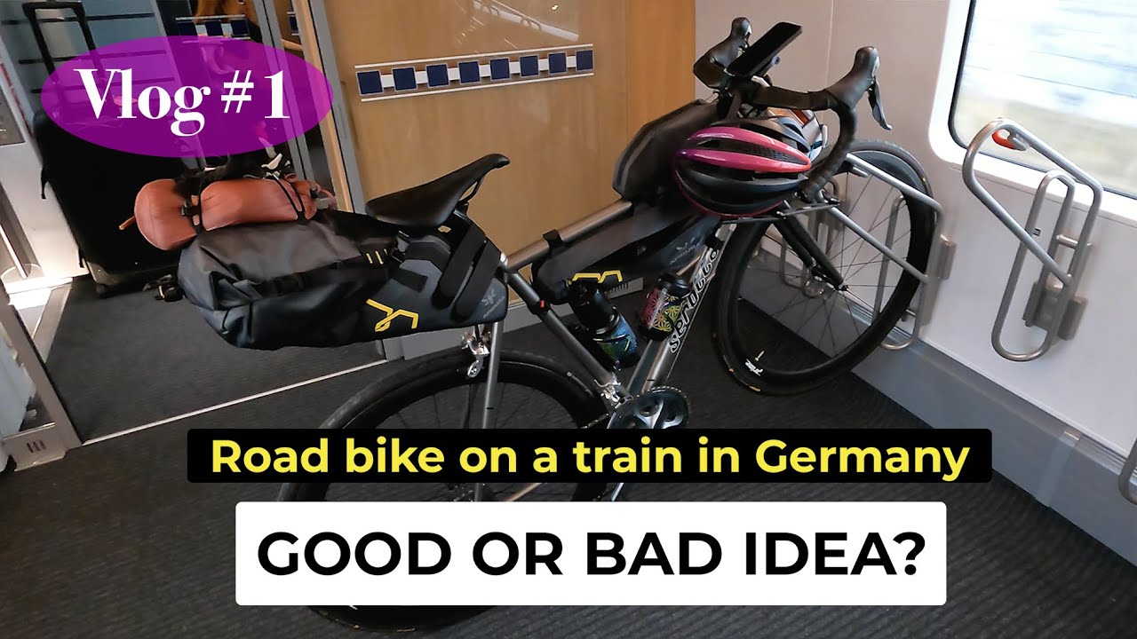 I took my road bike on the ICE train through Germany and this is what happened | Vlog #1