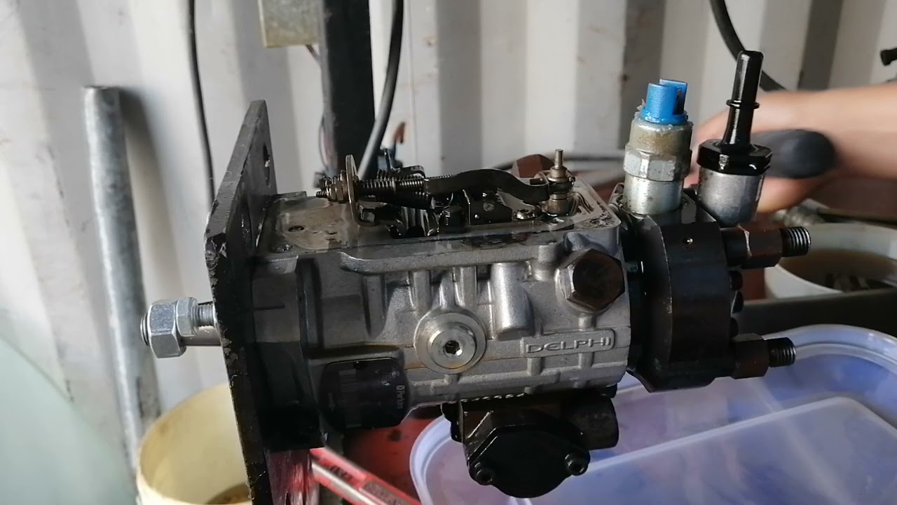 1104C-44TAG2 PERKINS PART 2 INJECTION PUMP AND ELECTRONIC GOVERNOR ORIENTATION