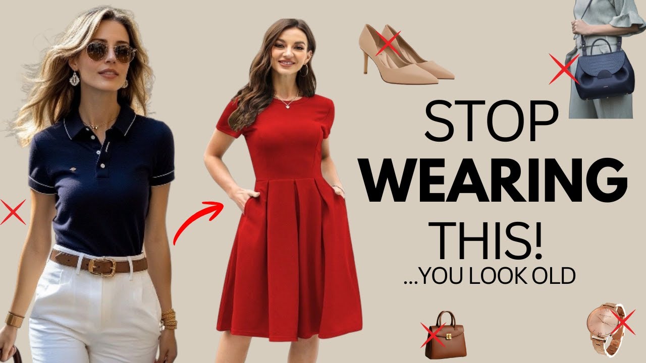 THE 10 FASHION MISTAKES AGING YOU FASTER THAN YOU THINK