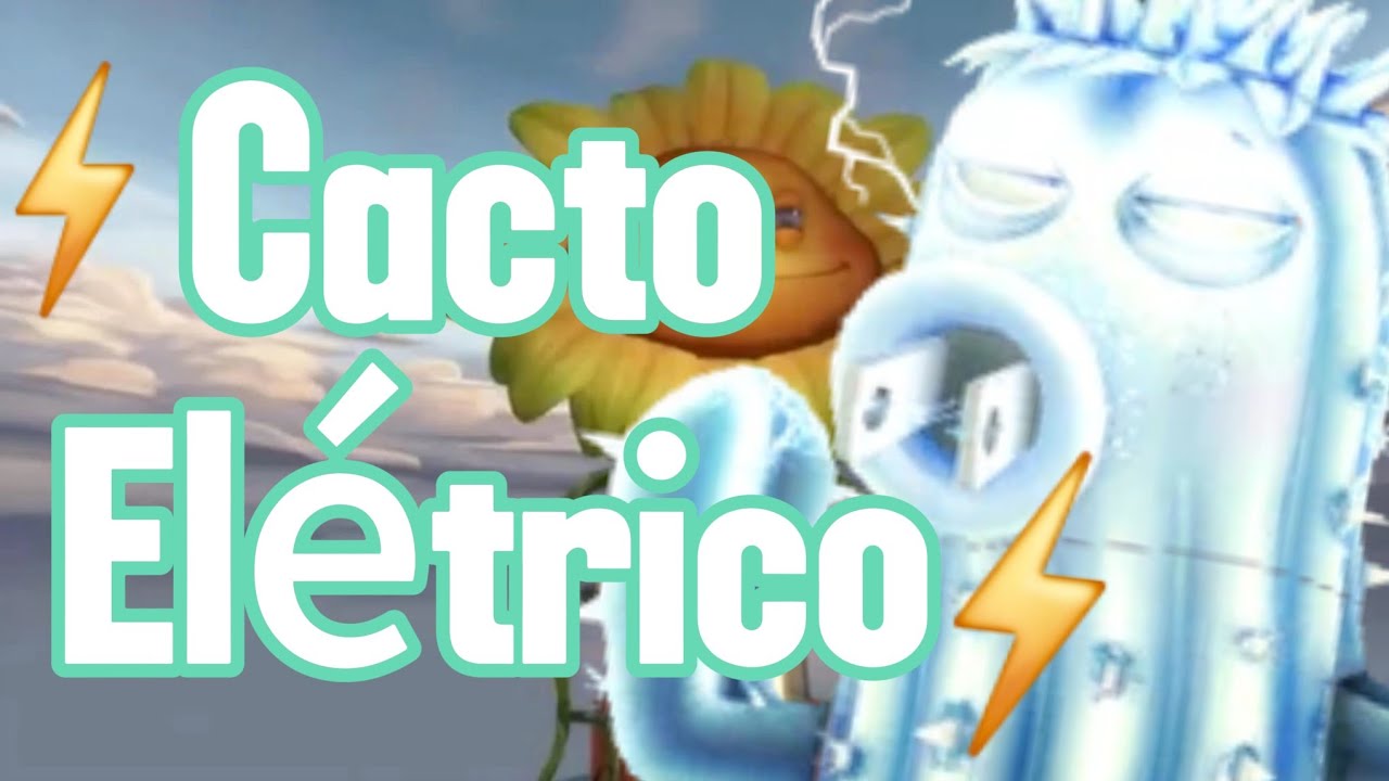 Snipando com o cacto elétrico - Plants vs zombies GW