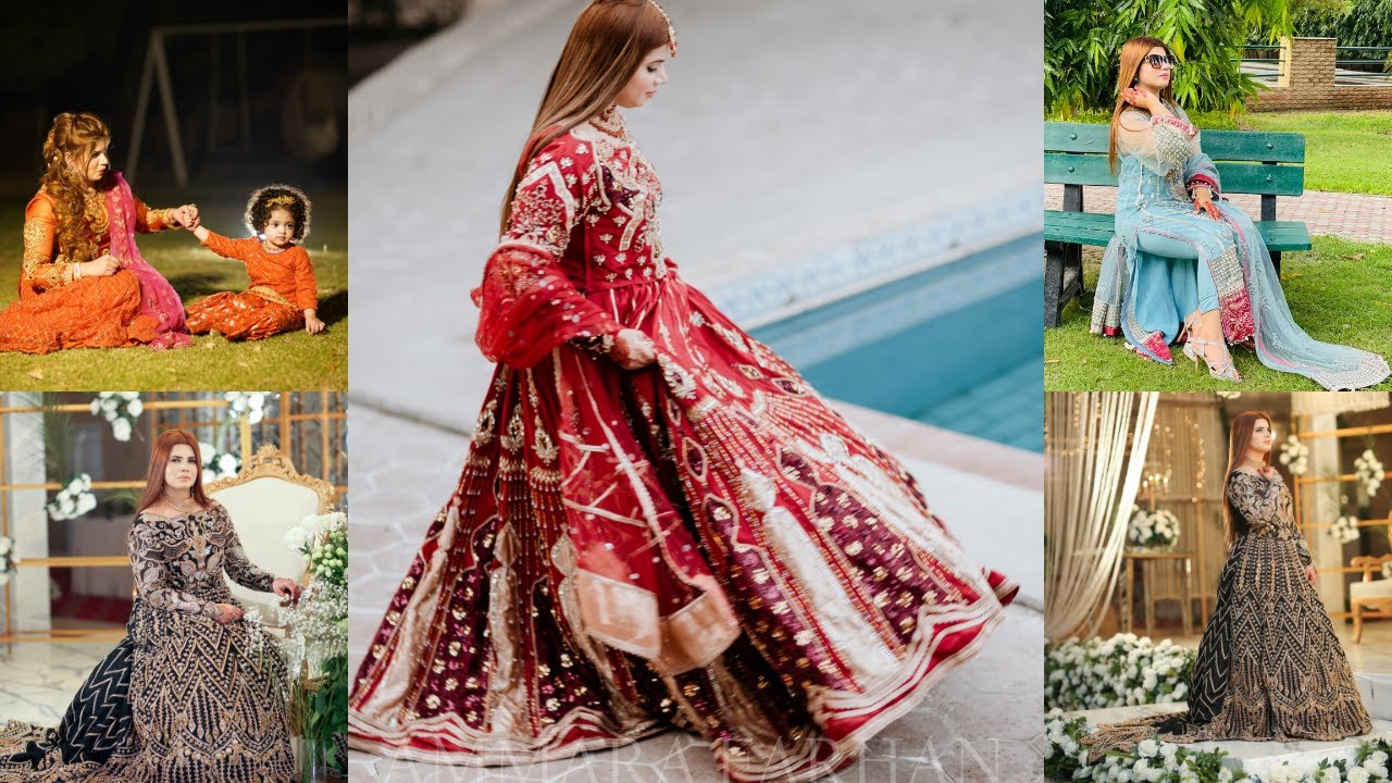 Fancy Dresses for Mehndi, Barat and Walima | Wedding Season | Amara Farhan