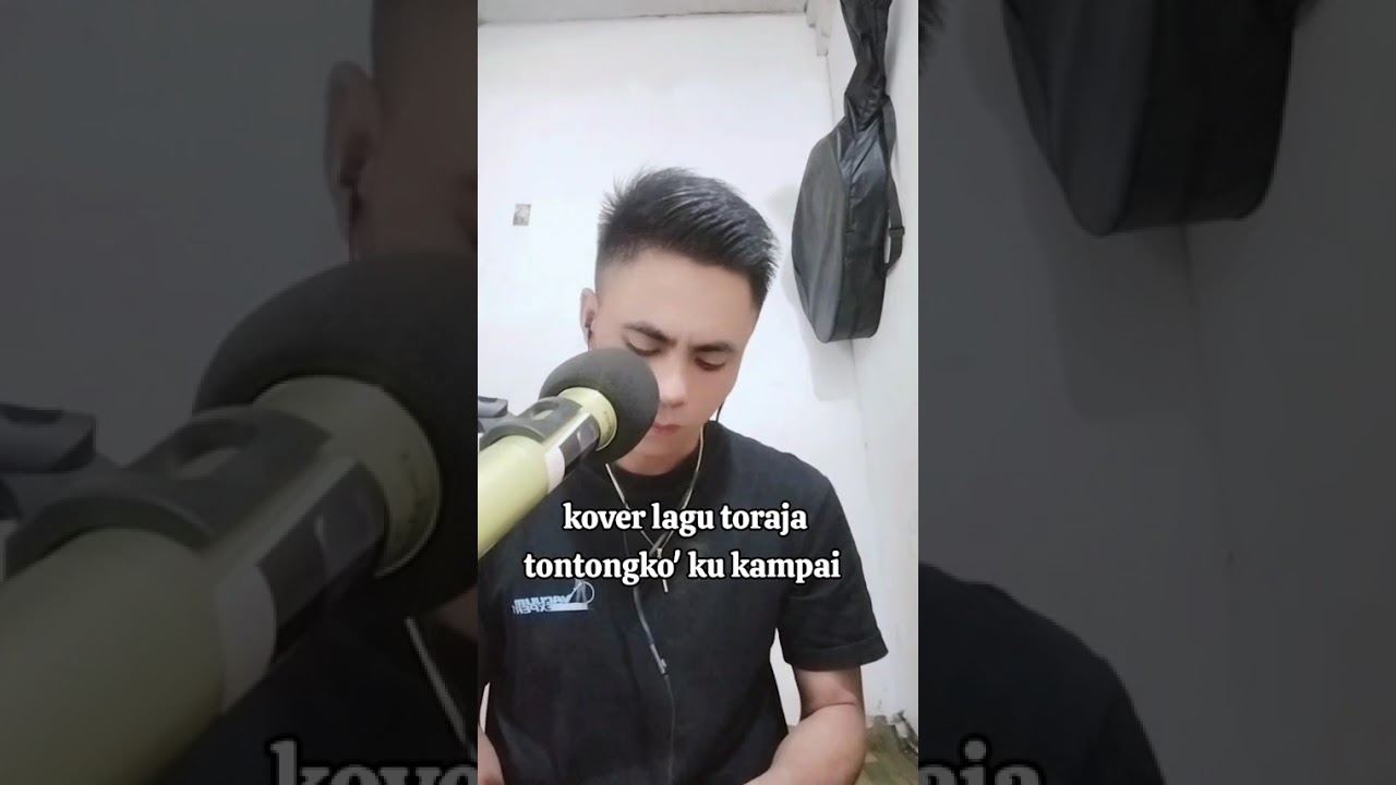 viral kover lagu Toraja, tontongko ku kampai
