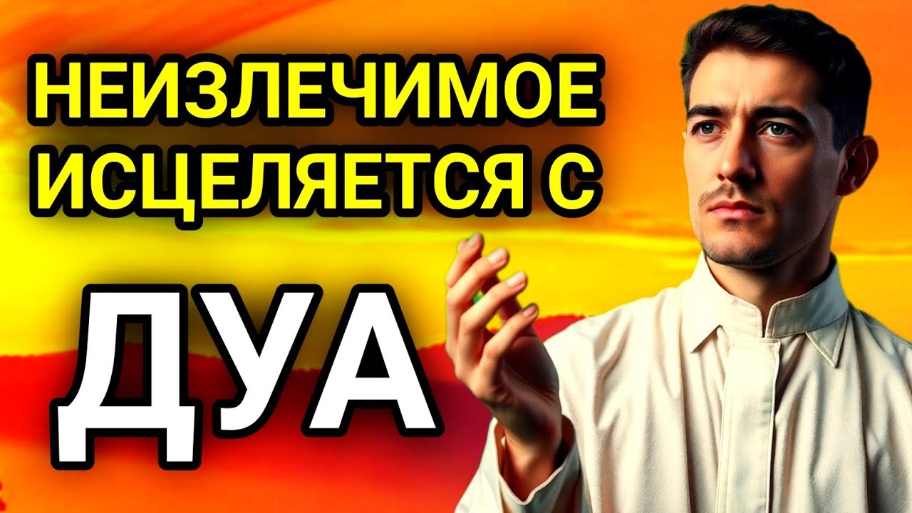 🔔✨ИСЦЕЛЕНИЕ ПО ВОЛЕ АЛЛАХА: МОЩНАЯ ДУА ОТ ВСЕХ НЕДУГОВ