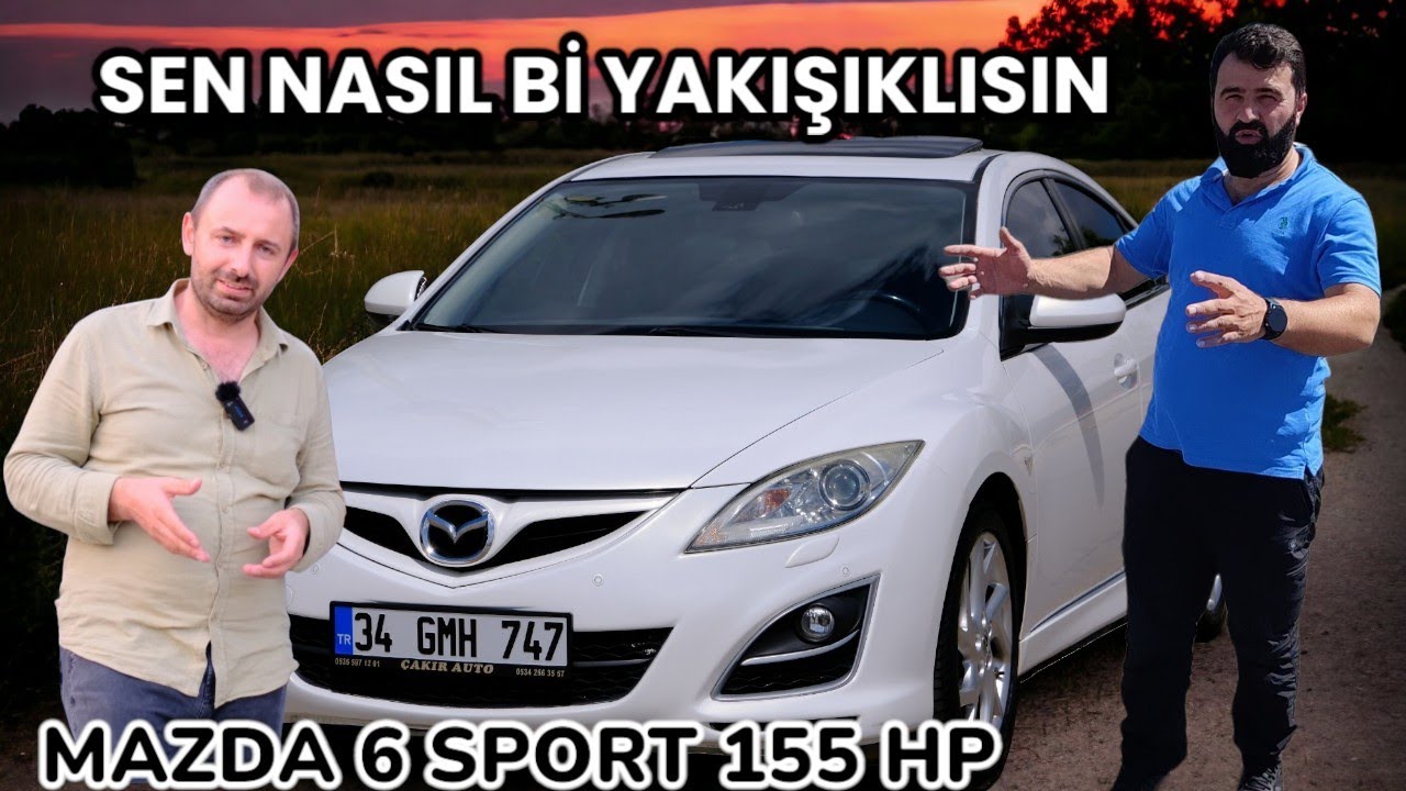 MAZDA 6 SEDAN GH4 KASA 2.0 MOTOR 155 HP SPORT PAKET ÇITIR HASARLI TOPLADIK