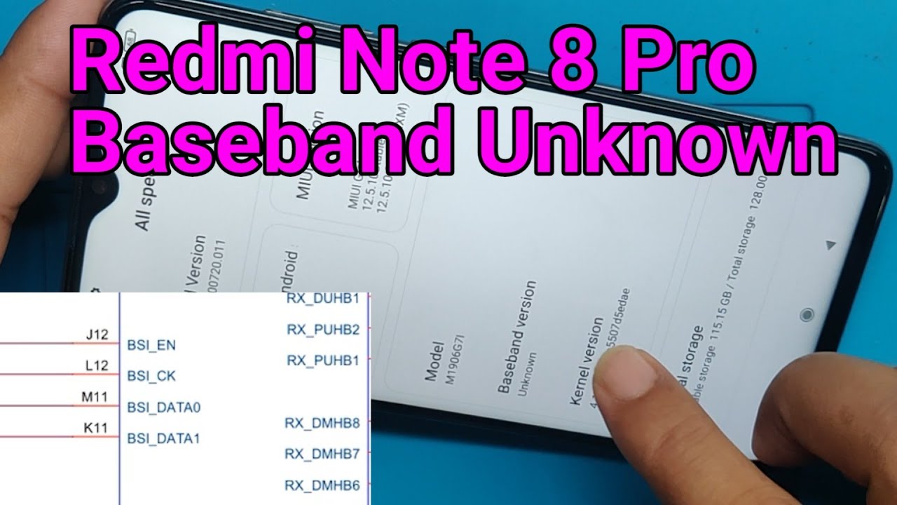 Redmi Note 8 Pro Baseband Unknown Solution@JYOTSNAMOBILECARE