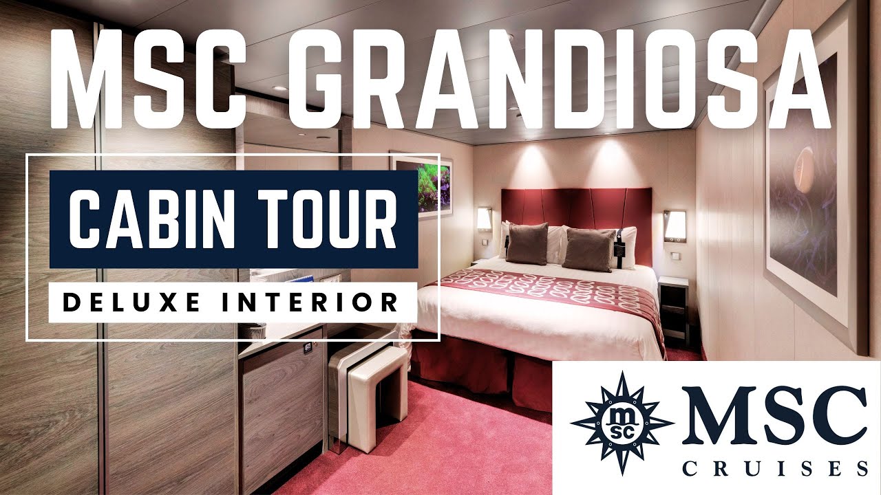 Обзор внутренней каюты класса люкс на борту MSC Grandiosa | Полный видеообзор и честный отзыв