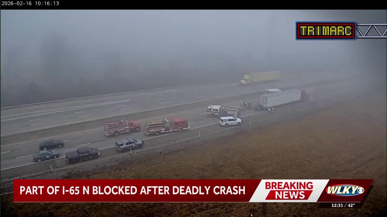 KSP investigating fatal crash that shut down I-65 near Bullitt-Hardin county line