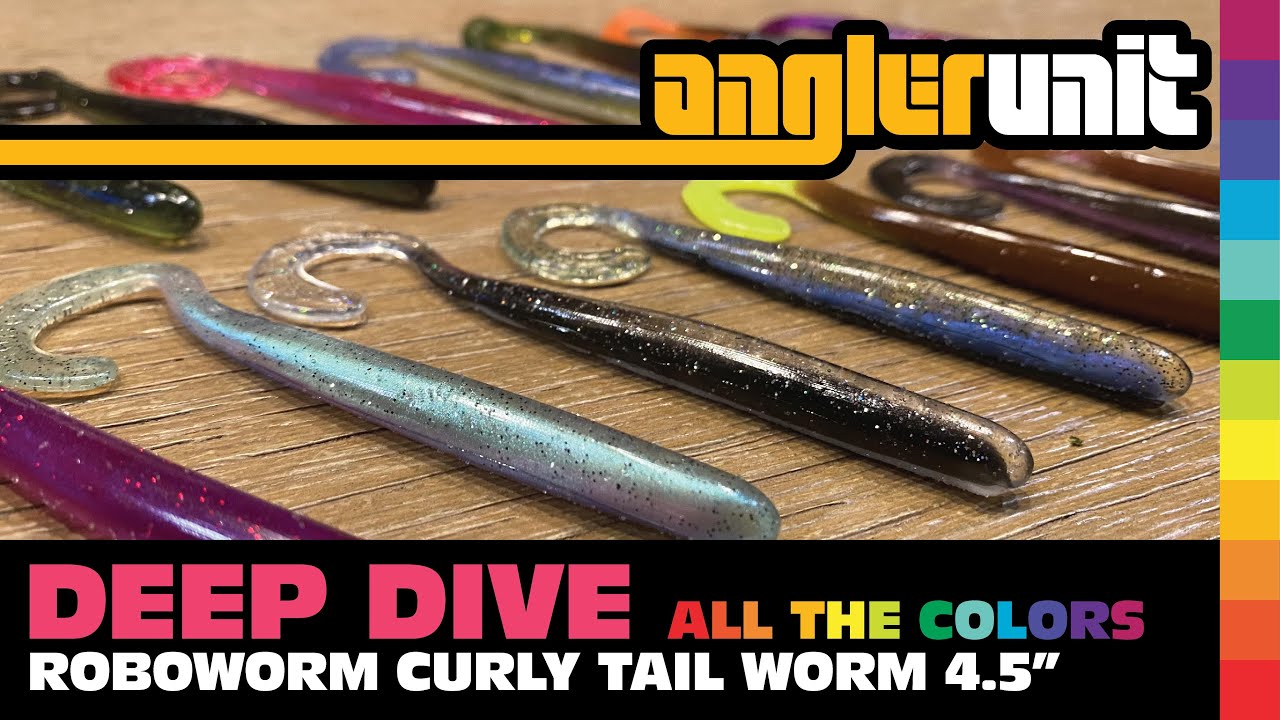 DEEP DIVE - Roboworm Curly Tail Worm 4.5