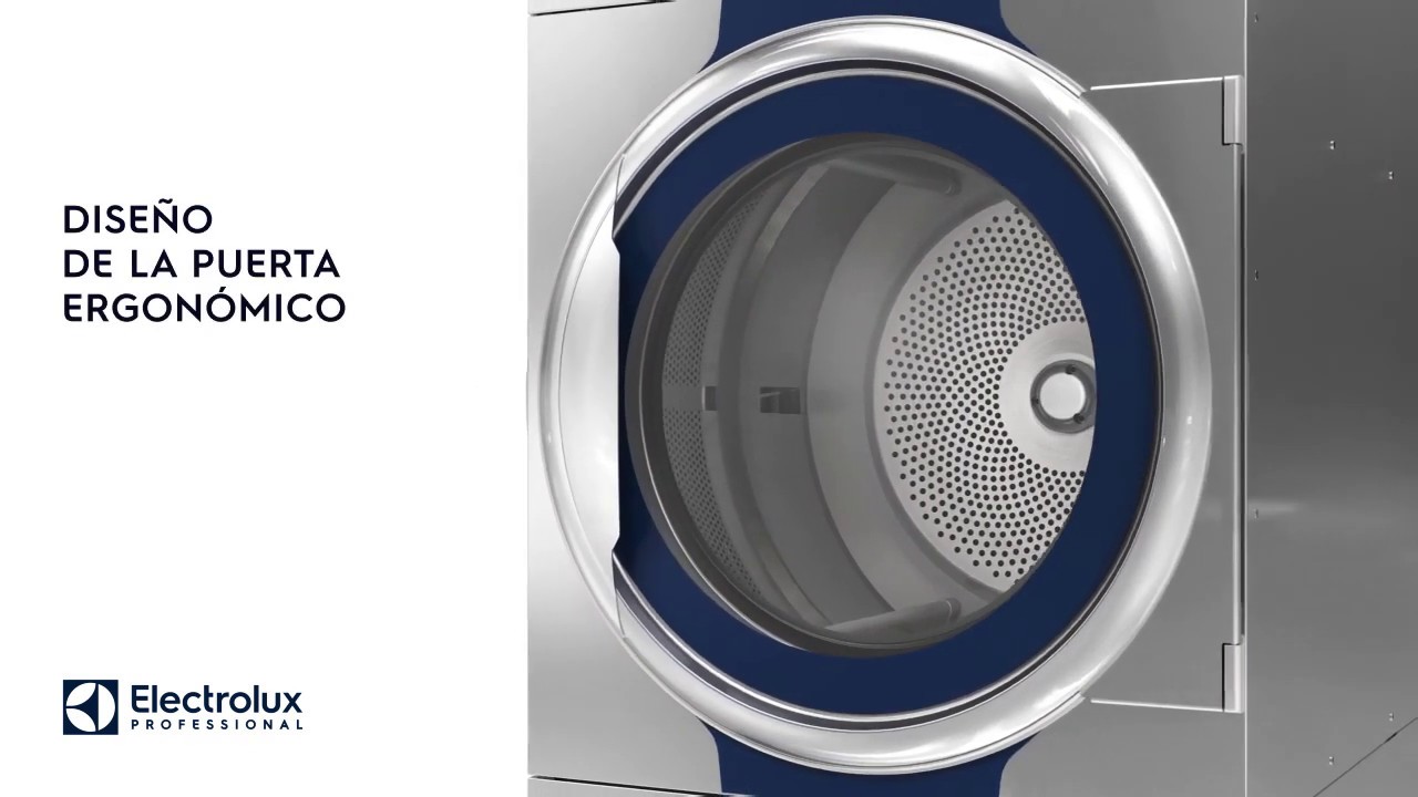Secadoras Línea 6000  Electrolux Professional Diseño ergonómico