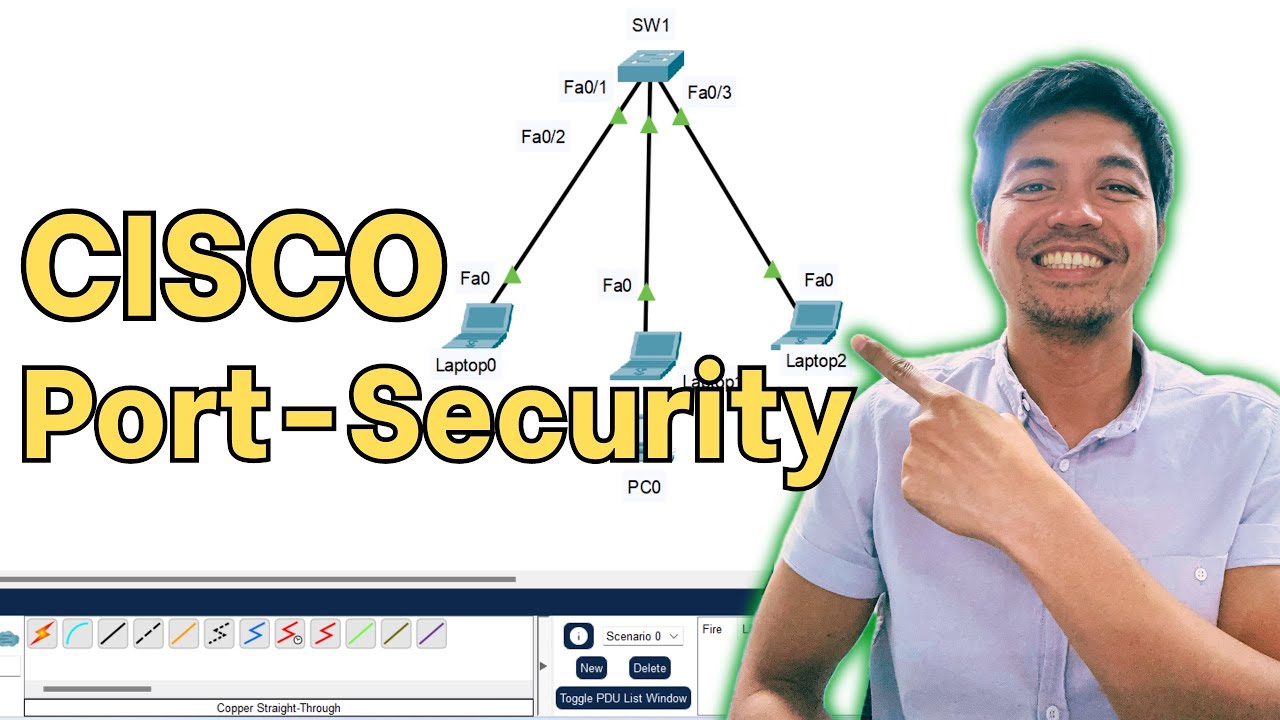 Configure Cisco Port Security on Cisco switch (COMPLETE GUIDE)