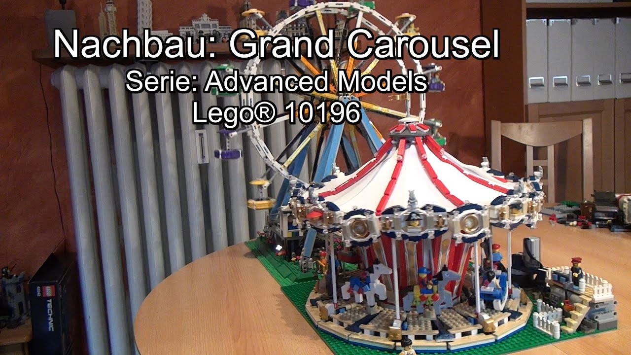 LEGO Grand Carousel 10196 Review (Nachbau des Advanced Models Test deutsch)