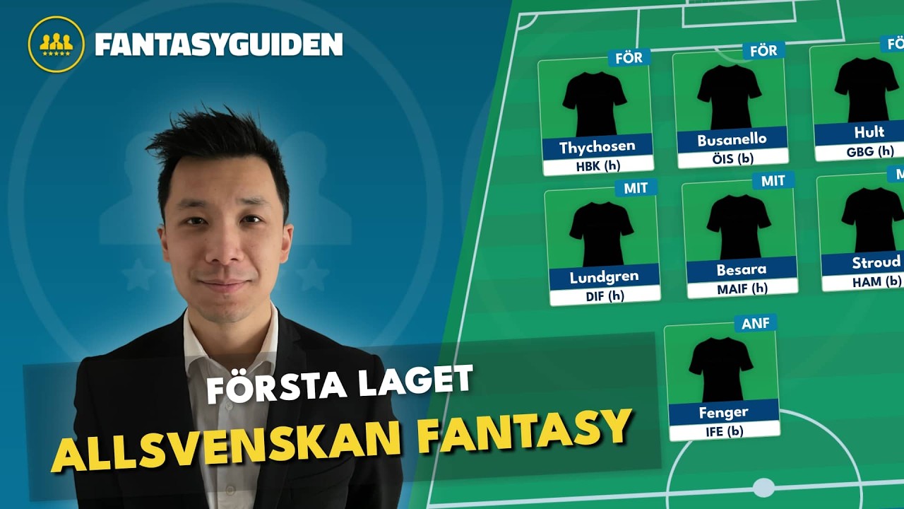 F&ouml;rsta laget | Besara vs Stroud? | Taha Alis &aring;r? | Allsvenskan Fantasy 2026