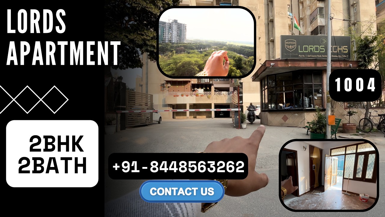 Lords Apartment Sec 19B | 2BHK 2 Bath | Prime Location | Demand ₹2.34 Cr