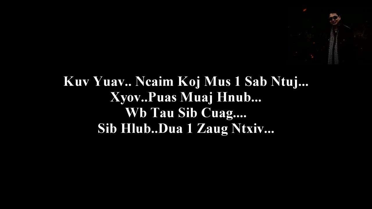 Maim Lis  - Mam Nyob Koj Mog  ( KARAOKE ) Original