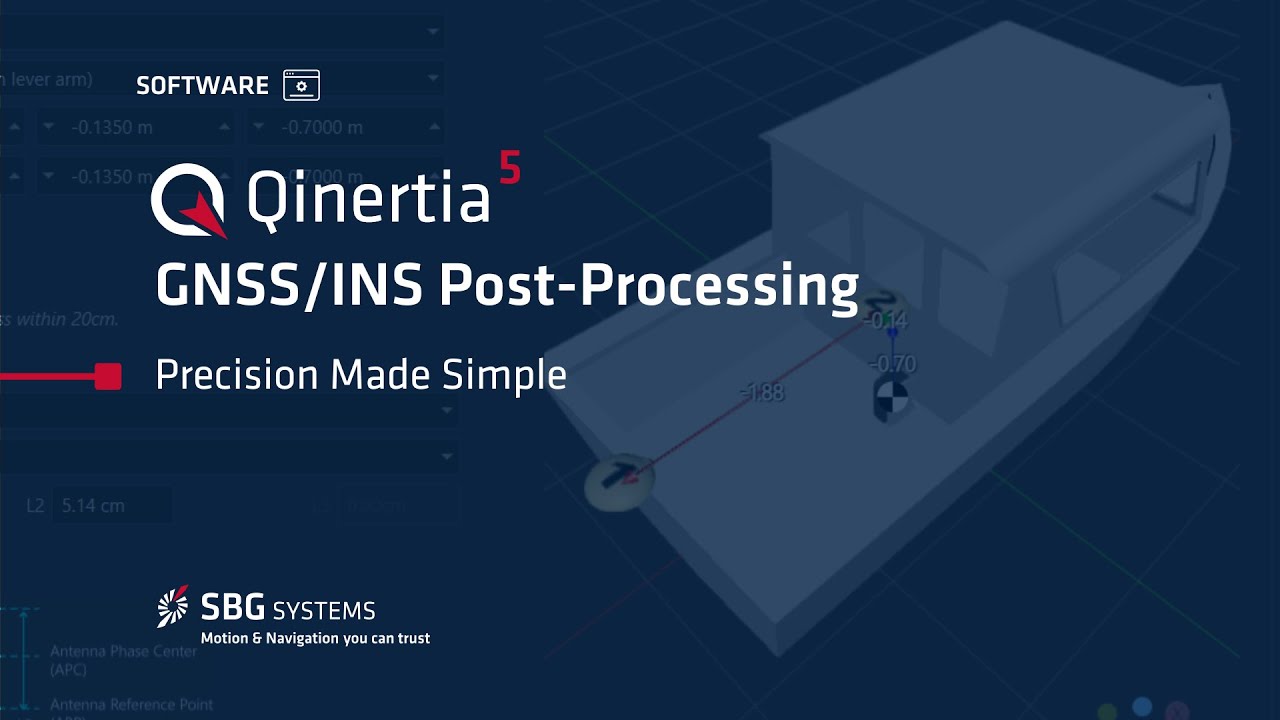 Qinertia 5: Простота и точность | SBG Systems