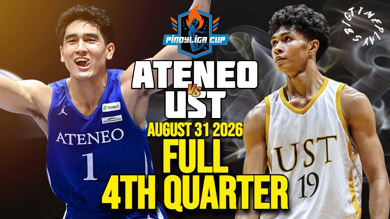 RENE LOOKALIKE vs. ALAS! FULL 4th Quarter: UST vs. ATENEO - Final Four | Pinoyliga Cup 2026