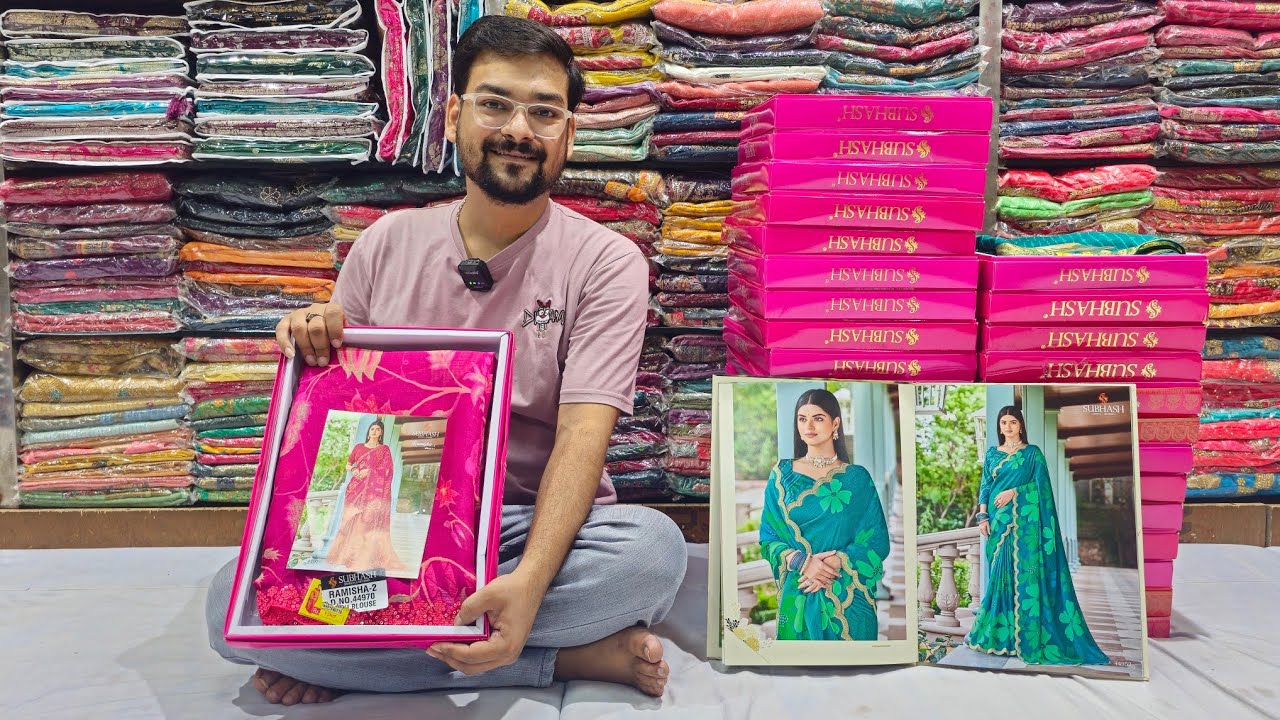 Subhash Brand Sarees 🎁 Rashmita 2 😍 New Catalogue ✅ Rs.1500,1550,1650,1850 🎁 #saree #onlineshopping