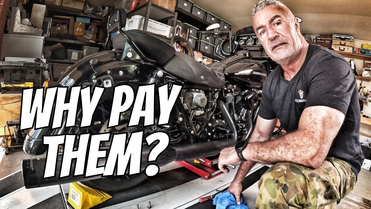 Техническое обслуживание Harley стало ПРОСТЫМ — дилер не нужен (экономия денег)