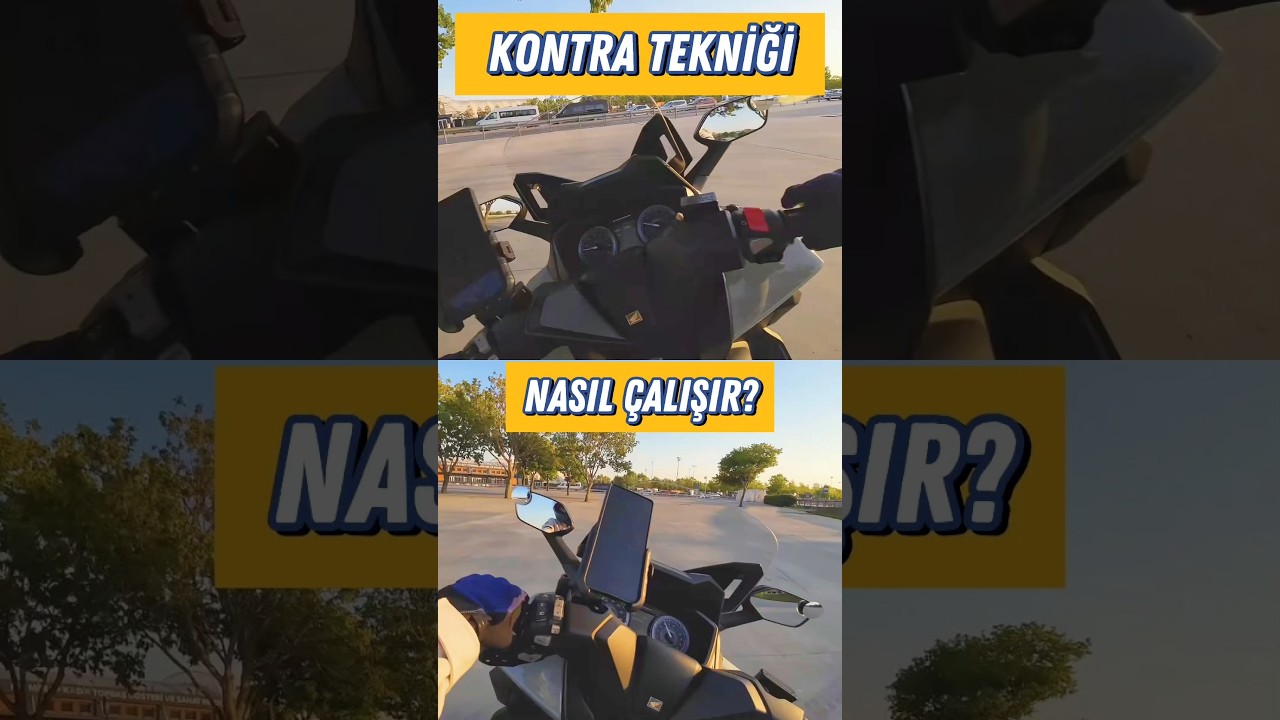 Motosiklette Kontra Nedir, Nasıl &Ccedil;alışır?