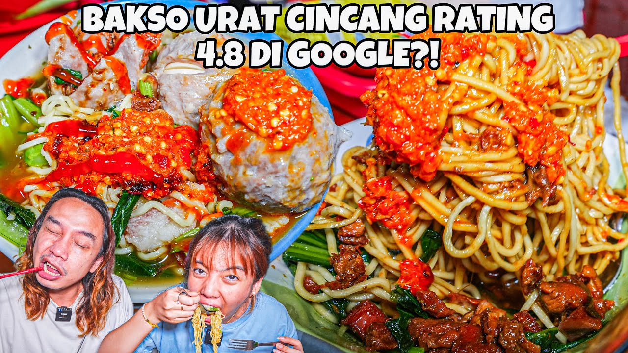 NGIDAM BAKSO URAT GERENJEL TUMPAH CABE CUKA MALEM2!