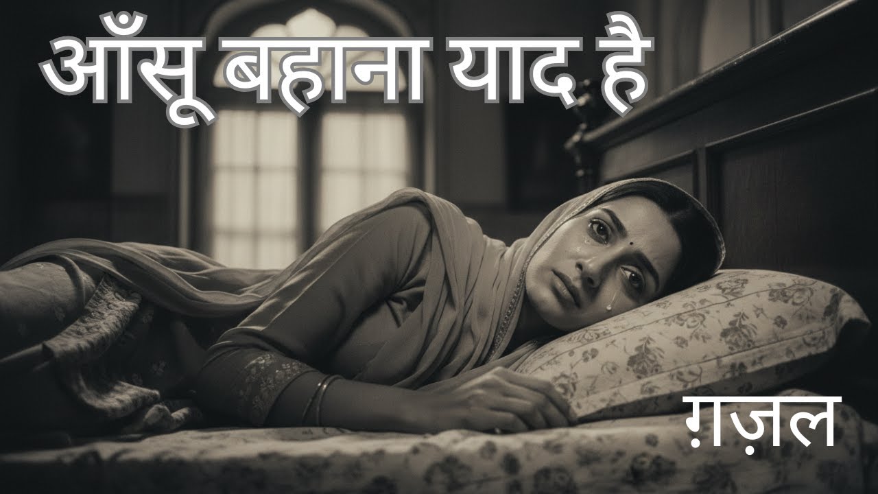 चुपके चुपके रात दिन आँसू बहाना याद है | दर्दनाक ग़ज़ल | Sad Ghazal | Sufi Retro