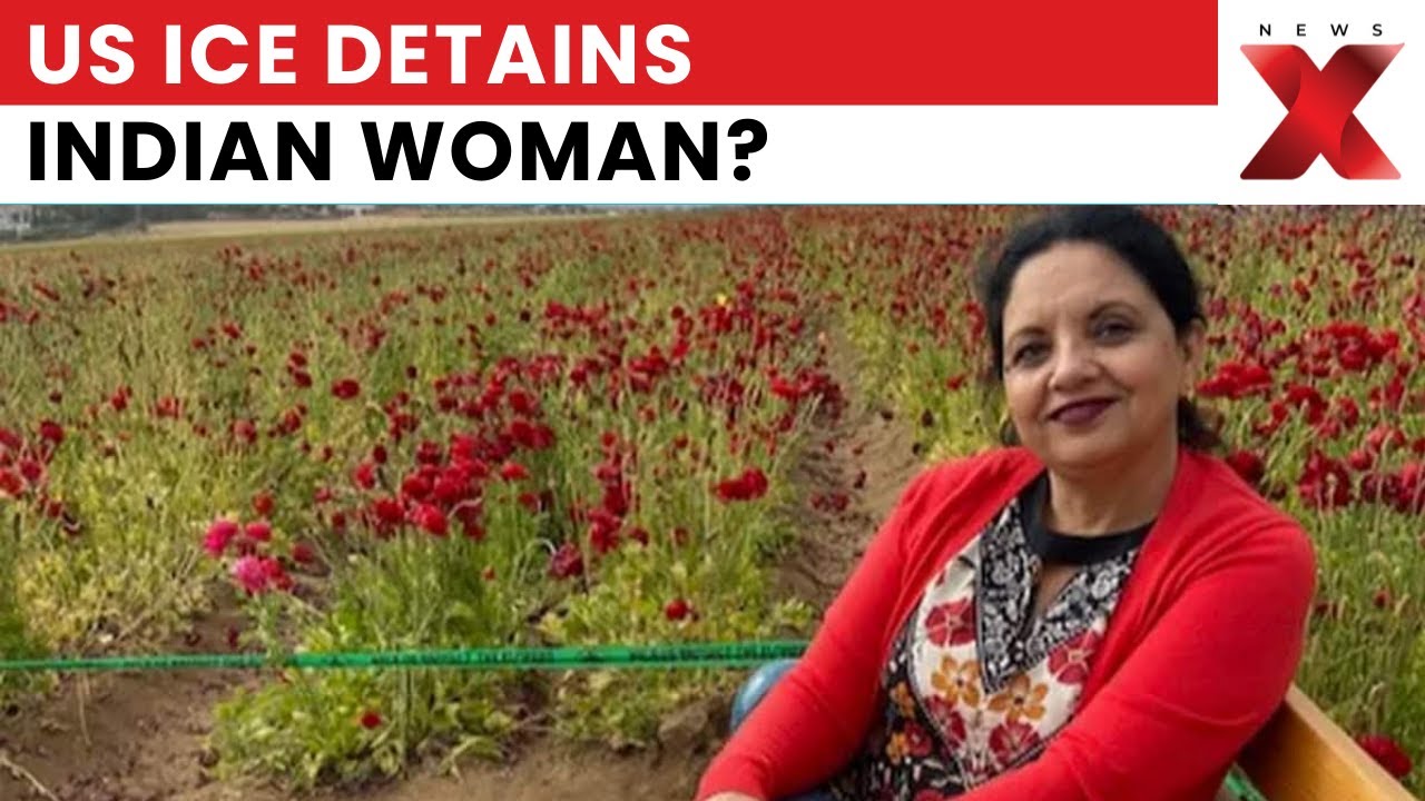 Indian-Origin Woman Detained by US ICE Despite Approved Green Card | NewsX