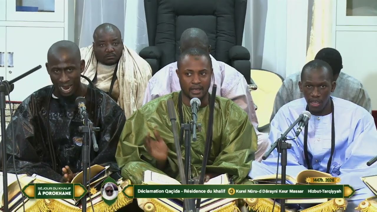 Halaman Kurel Nûru d Dârayni HT Keur Massar Séjour du Khalif à Porokhane 2026