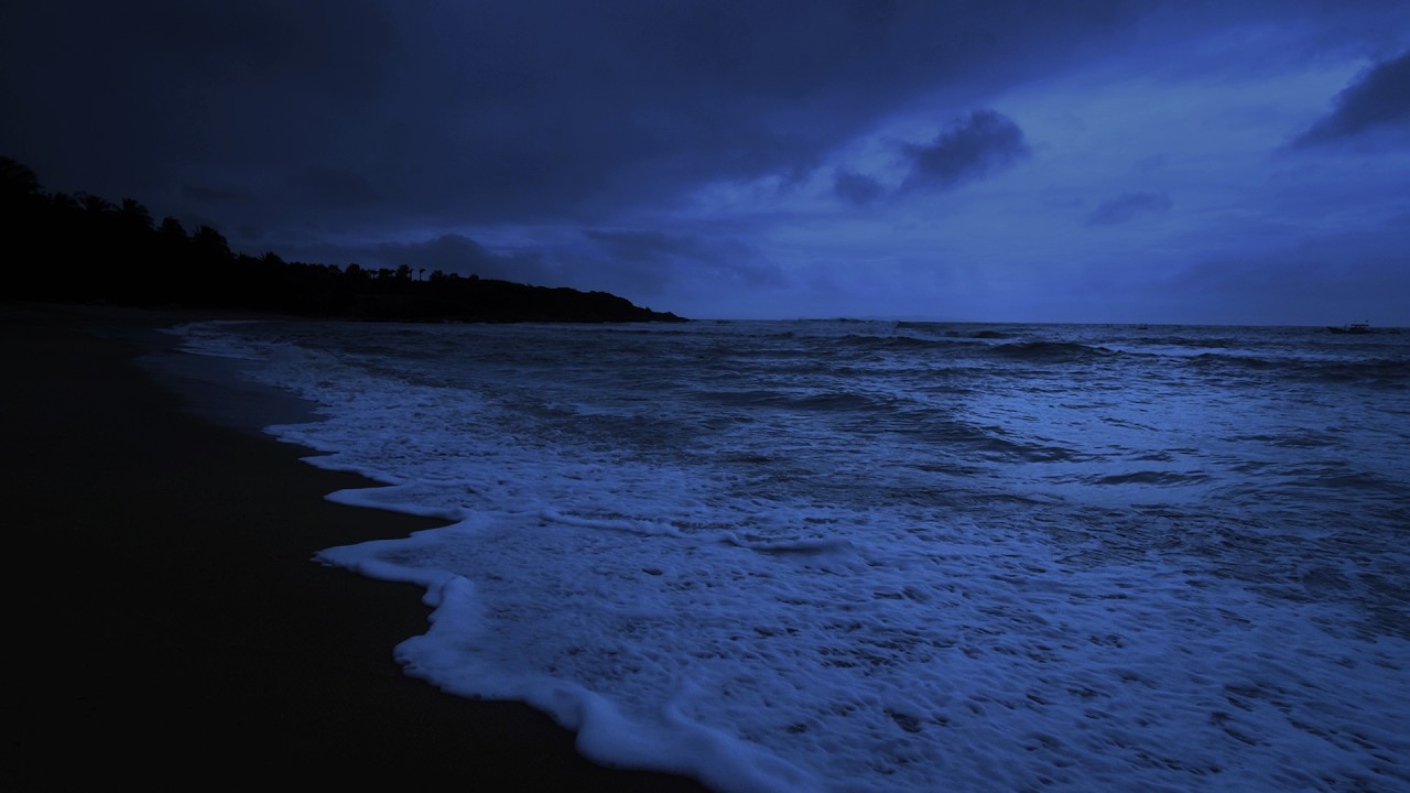 Fall Into Sleep Instantly - Soothing Ocean Waves For Deep Sleeping All Night Long