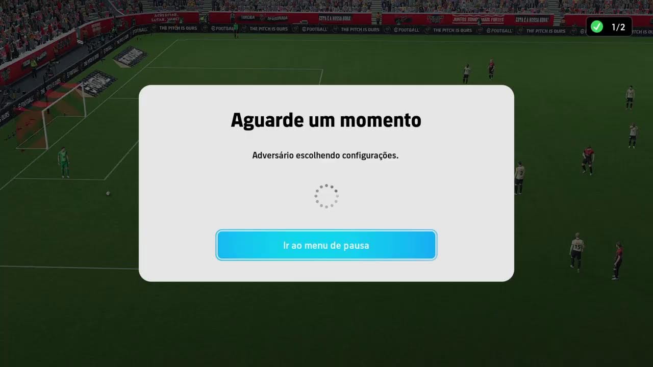 SEJA BEM VINDO A LIVE DE EFOOTBALL 2026 SABADOU! VAMOS FALAR DO JOGO DA VOLTA DO PAULISTA